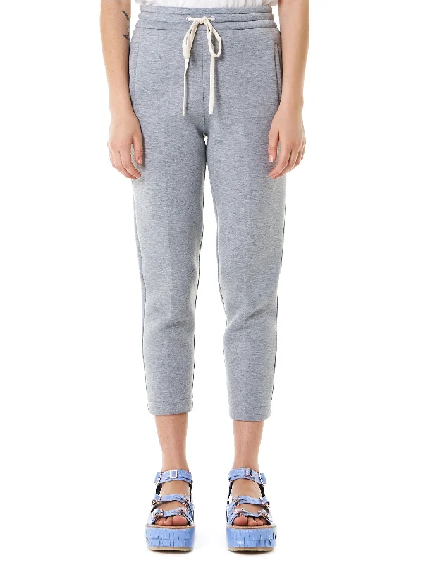 Cropped Lounge Pants (17SS-11 GREY) Soft Stretch Pants