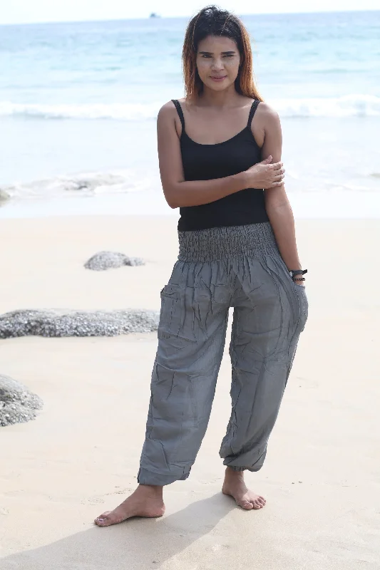Hobo Bohemian Boho Hippie Harem Pants Unisex medieval yoga pants Unisex Elastic Waist Solid Color Festival Summer Beach Comfortable Denim Leggings Hobo Bohemian Boho Hippie Harem Pants Unisex medieval yoga pants Unisex Elastic Waist Solid Color Festival Summer Beach Comfortable Denim Leggings