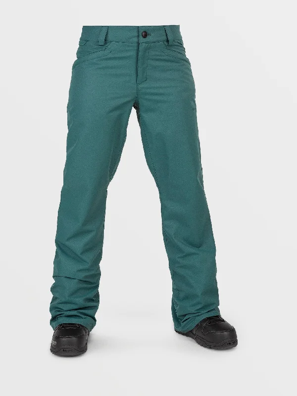 Womens Hallen Pants - Balsam Trendy Wide-Legged Trousers