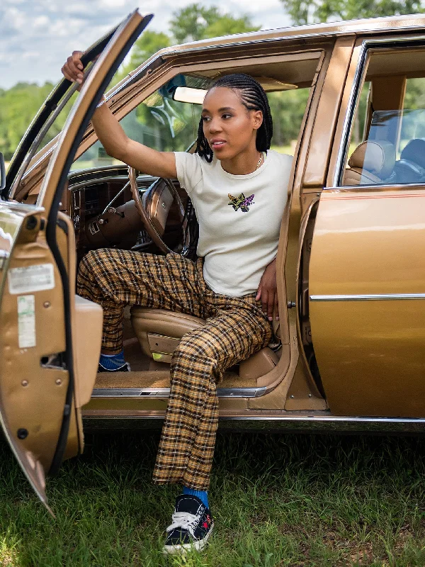 Thisthatthem Skate Pants - Dijon Modern Bootcut Pants