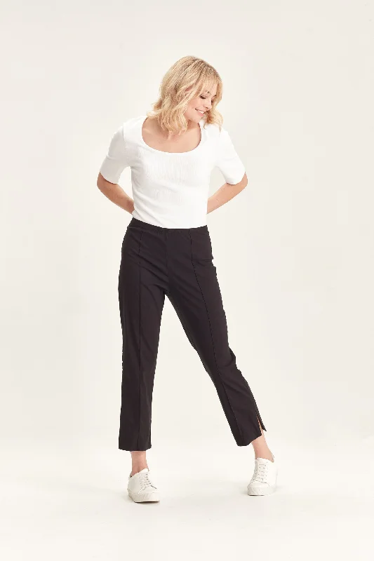 Verge - Acrobat 7/8 Pant - Black Cozy Lounge Pants