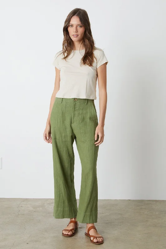 DRU HEAVY LINEN PANT High-Waist Yoga Pants