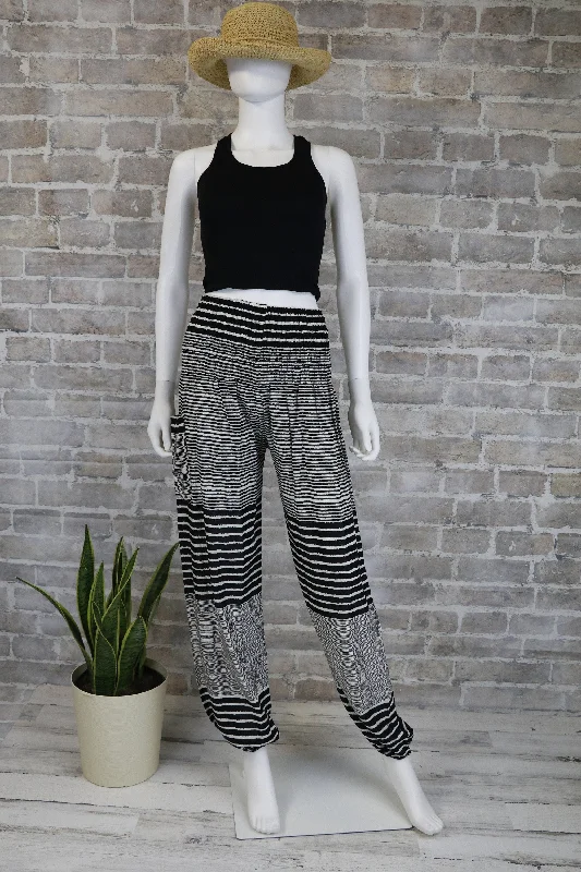 Harem Pants Unisex Plus size pants Hippie Boho Yoga Pants Cozy Knit Pants