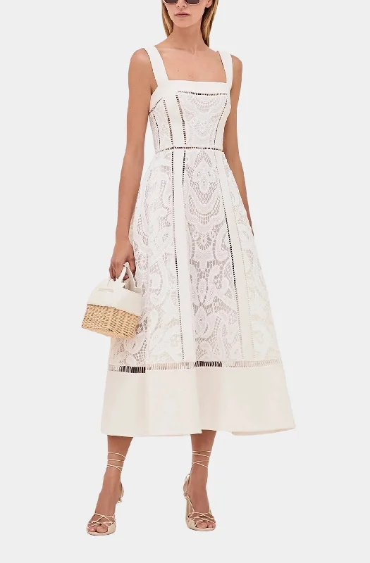 Alexis Kensington Dress Ivory