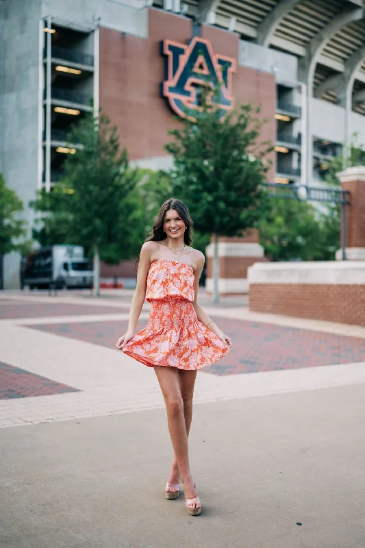 Rachel Dress - Orange