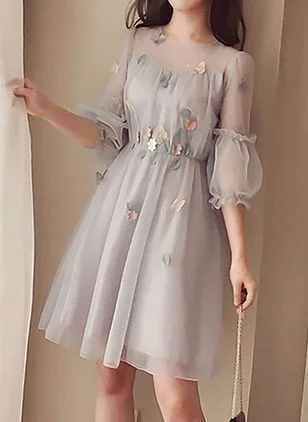 grey homecoming dress  cg9183