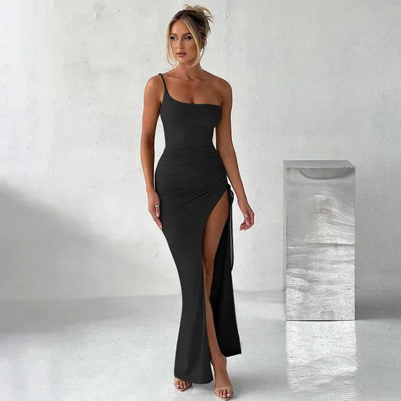 Anfisa Maxi Dress Comfortable Fitted Maxi Dress