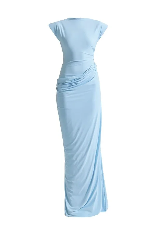 CULT MIA X DEME BY GABRIELLA LUCIA MAXI DRESS Stylish Empire Waist Maxi Dress