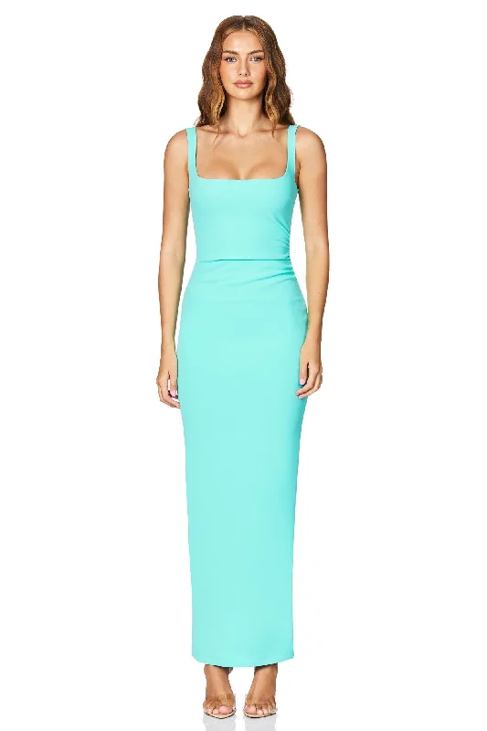 Glory Maxi Dress Fashionable Open-Back Maxi Dress