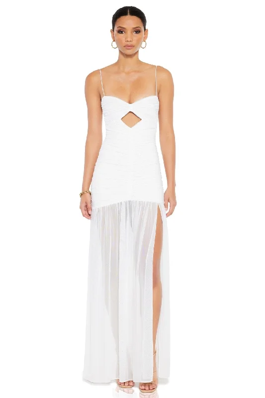 Monroe Maxi Dress Fashionable Maxi Dress with Fringe