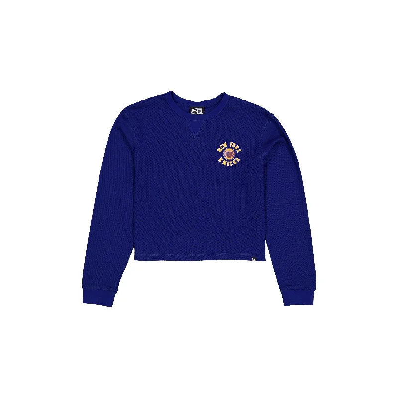 New York Knicks Sport Night T-Shirt Women's Long Sleeve Casual Formal Business