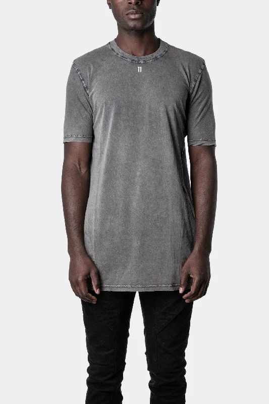 TS5 - T-shirt, Acid grey / 11 Chenille Fabric Brocade Fabric Lace Fabric