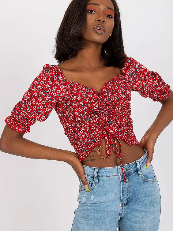 Blouse Rue Paris Classic Striped Blouse