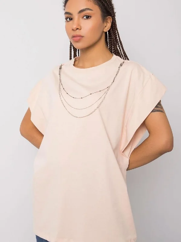 Blouse Rue Paris Sheer Sleeve Blouse