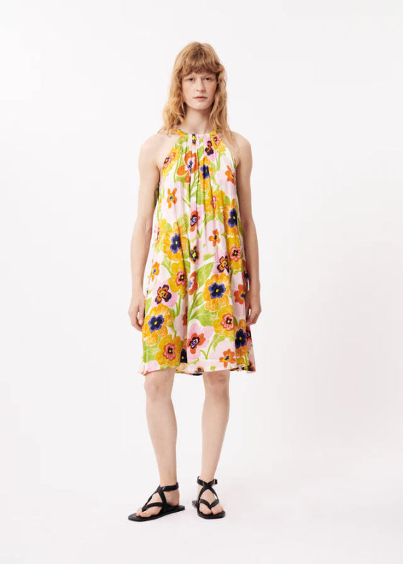 Final Sale- Alisier Swing Mini Dress Trendy Wraparound Mini Dress