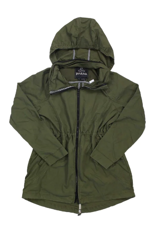Prana Womens Horizon Anorak Jacket Mesh Jacket Canvas Jacket Denim Jacket