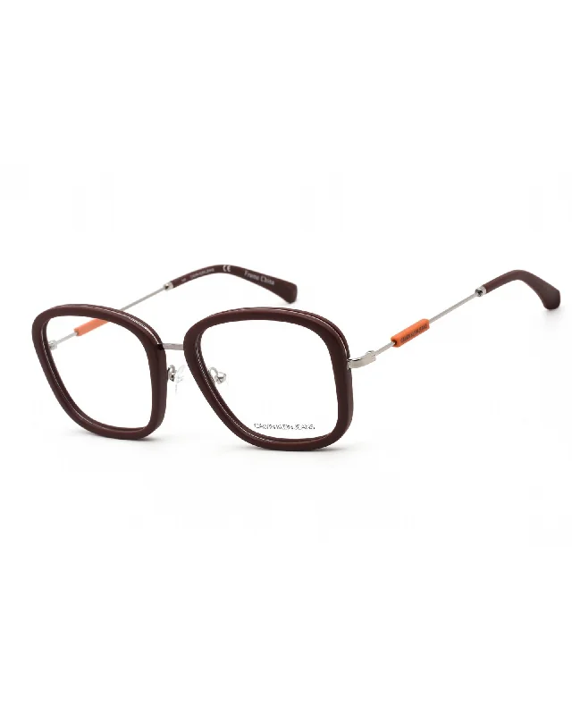 Calvin Klein Jeans  4307 Optical Frame Eyeglasses - Burgundy Fashionable Jeggings Style Jeans