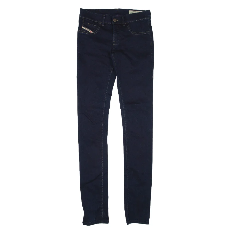 DIESEL Low Waist Livies Jeans Blue Denim Slim Jegging Womens W27 L33 Fashionable Slim Fit Jeans DIESEL Low Waist Livies Jeans Blue Denim Slim Jegging Womens W27 L33 Fashionable Slim Fit Jeans