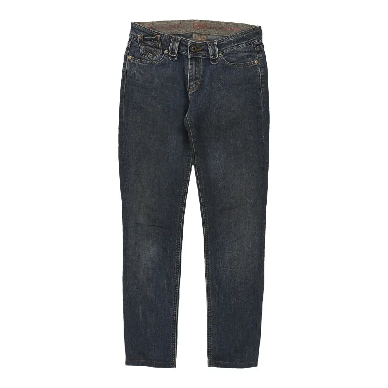 Dolce & Gabbana Jeans - 30W UK 8 Blue Cotton Comfortable Stretch Denim Jeans