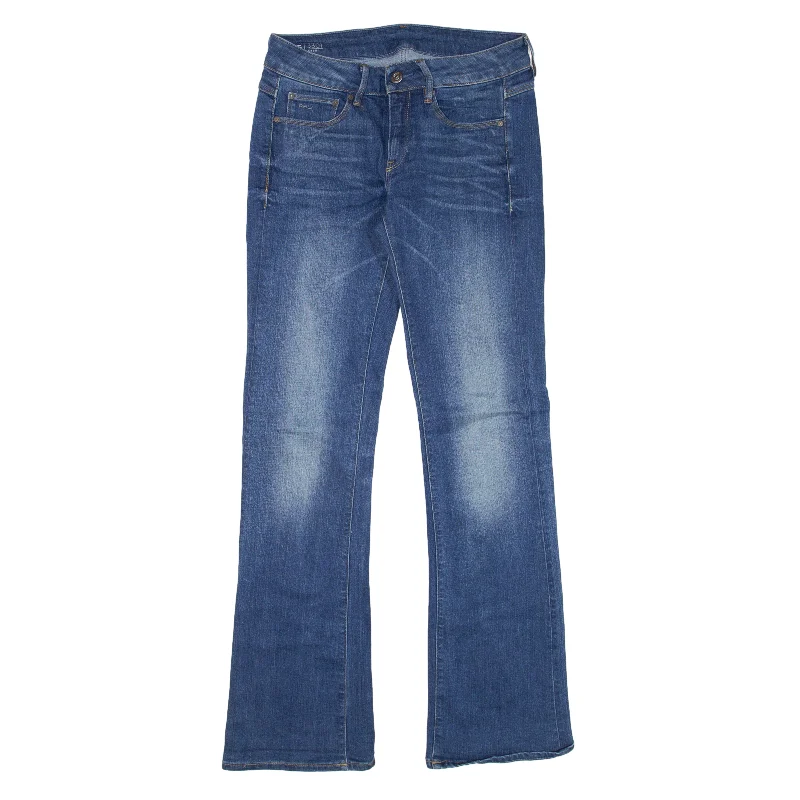 G-STAR Mid Rise Jeans Blue Denim Slim Bootcut Womens W29 L32 Stylish Bootcut Denim Jeans G-STAR Mid Rise Jeans Blue Denim Slim Bootcut Womens W29 L32 Stylish Bootcut Denim Jeans