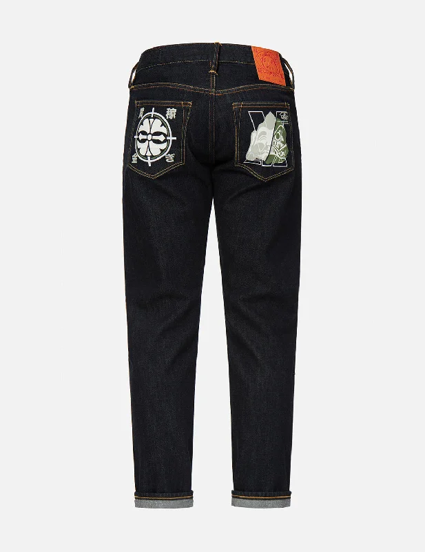 Godhead Daruma and Kamon Slim Straight fit Jeans #2010 Comfortable Jogger Style Jeans Godhead Daruma and Kamon Slim Straight fit Jeans #2010 Comfortable Jogger Style Jeans