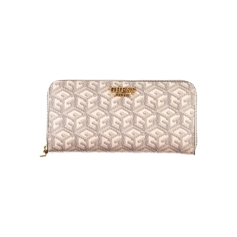 Guess Jeans Chic  multi-Compartment Women's Wallet Stylish High-Waisted Denim