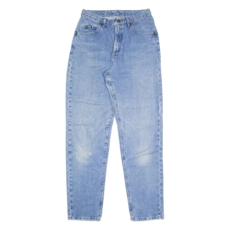 LEE Jeans Blue Denim Regular Mom Womens W26 L31 Trendy Plus Size Jeans