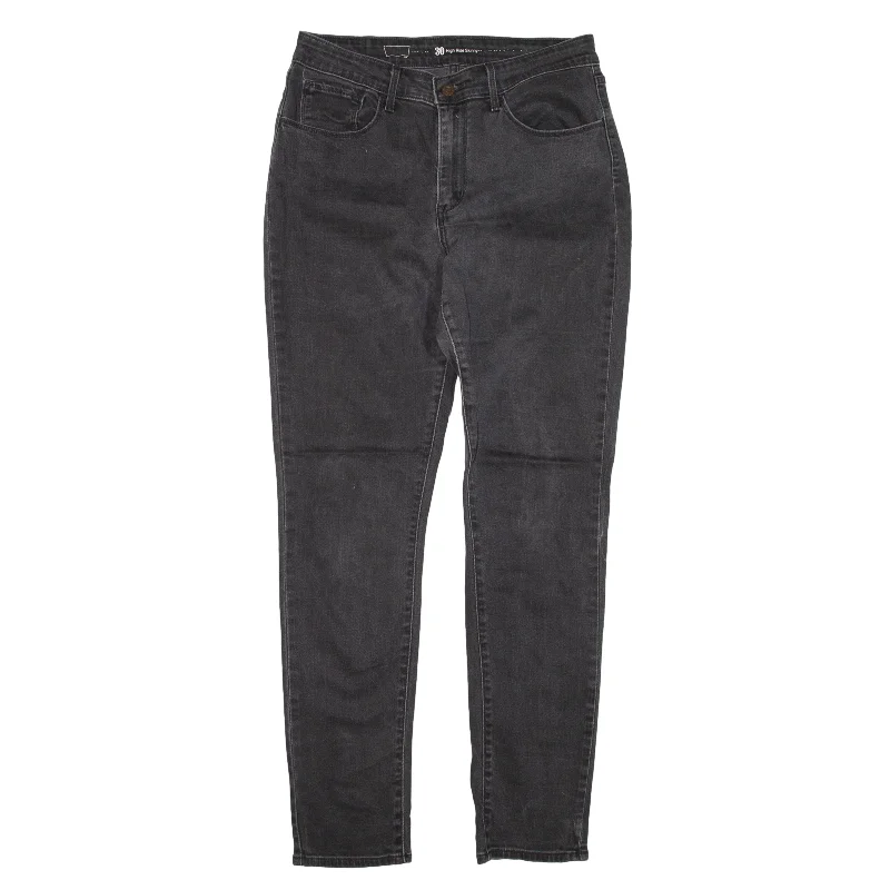 LEVI'S High Rise Jeans Grey Denim Regular Skinny Womens W30 L32 Fashionable Relaxed Fit Denim LEVI'S High Rise Jeans Grey Denim Regular Skinny Womens W30 L32 Fashionable Relaxed Fit Denim