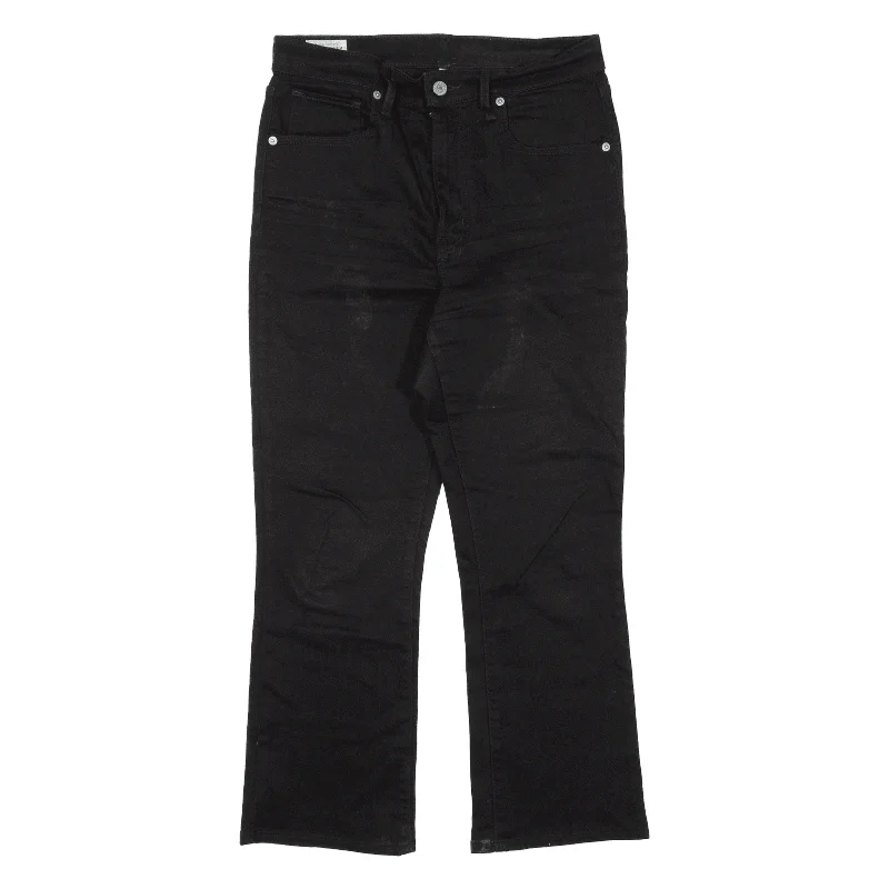LEVI'S Premium Big E Jeans Black Denim Regular Bootcut Womens W30 L26 Comfortable Flare Leg Jeans LEVI'S Premium Big E Jeans Black Denim Regular Bootcut Womens W30 L26 Comfortable Flare Leg Jeans