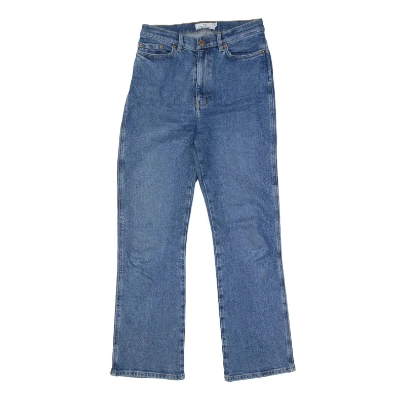 & OTHER STORIES Jeans Blue Denim Slim Bootcut Womens W26 L27 Chic Double Waistband Jeans & OTHER STORIES Jeans Blue Denim Slim Bootcut Womens W26 L27 Chic Double Waistband Jeans