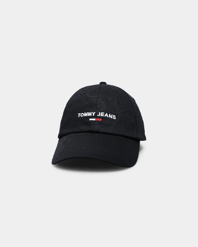 Tommy Jeans Sport Cap Black Cozy Wide-Legged Jeans