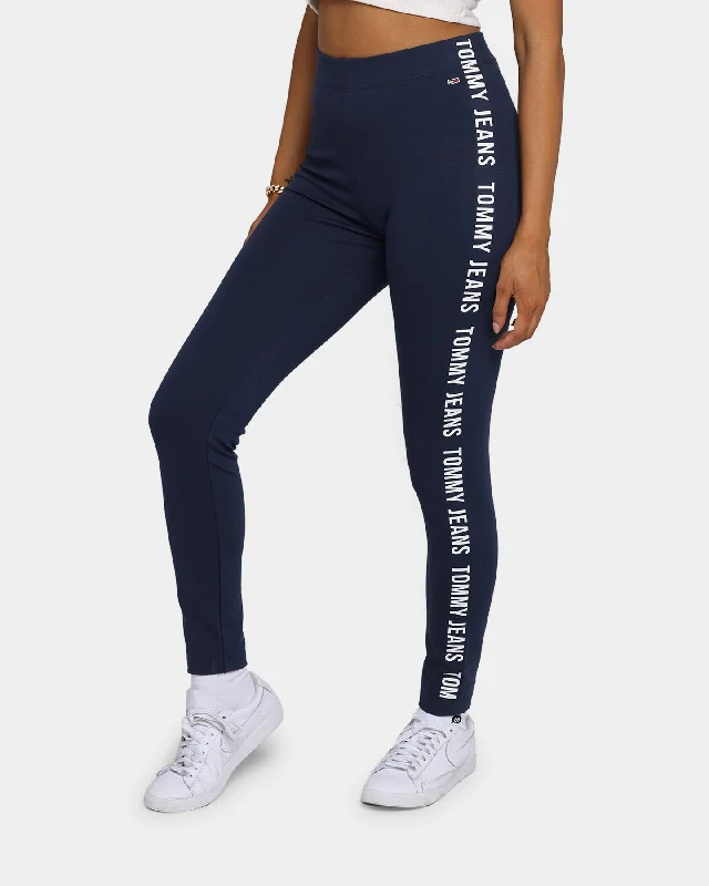 Tommy Jeans Women's Skinny Tape Legging Twilight Navy Fashionable Vintage Wash Jeans Tommy Jeans Women's Skinny Tape Legging Twilight Navy Fashionable Vintage Wash Jeans