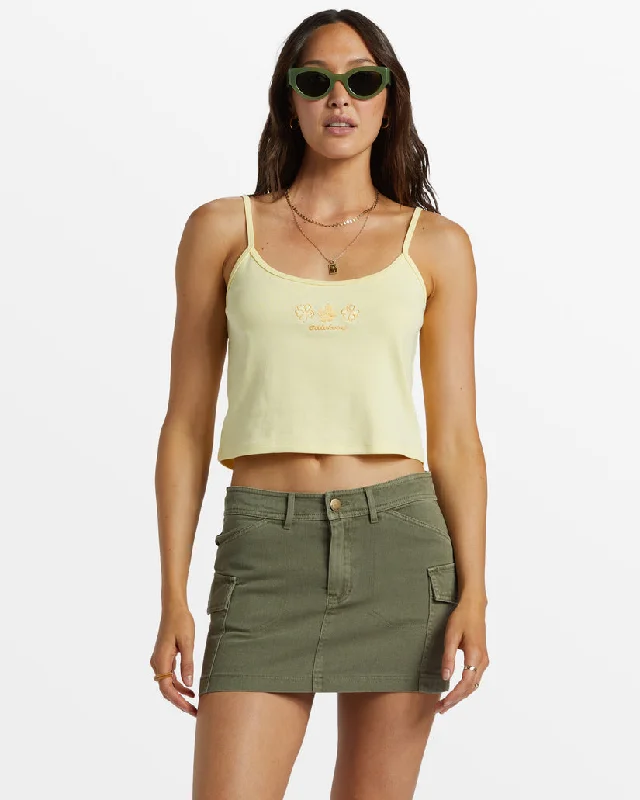 Billabong Hilary Cargo Skirt-Canteen corduroy skirt cozy