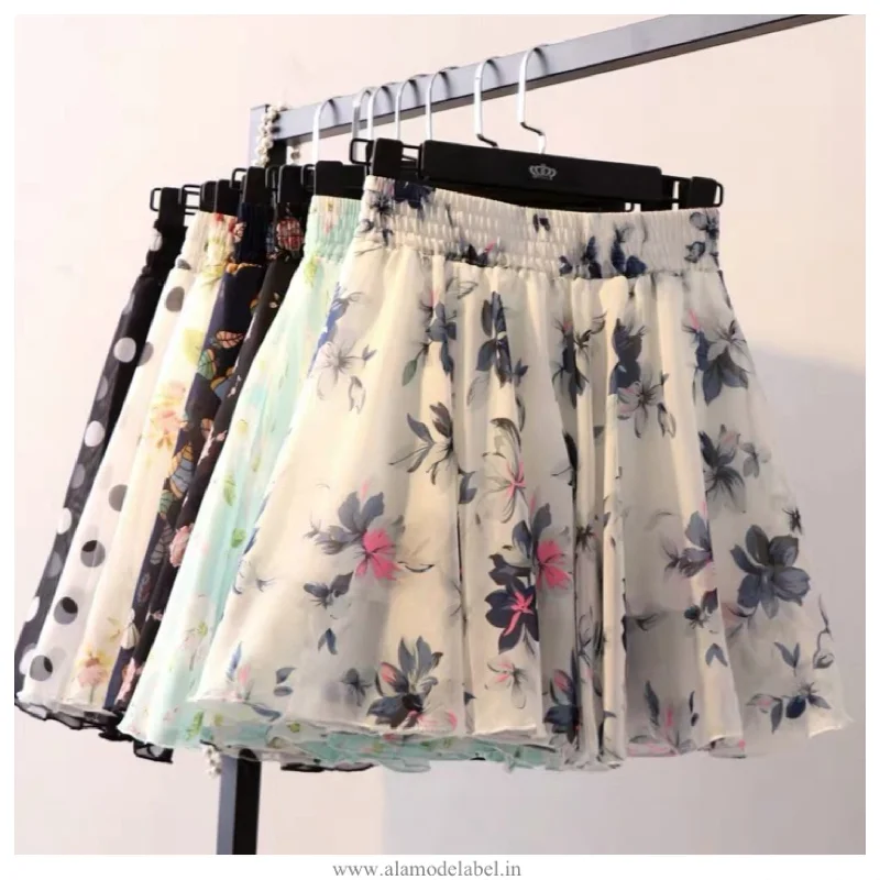 Myra Vintage Skirts patchwork skirt art
