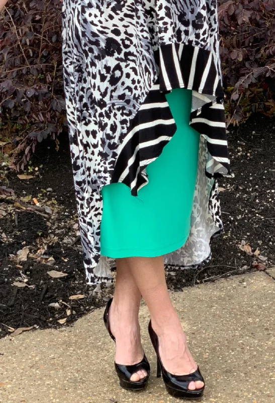 Pencil Skirt Seafoam summer skirt style