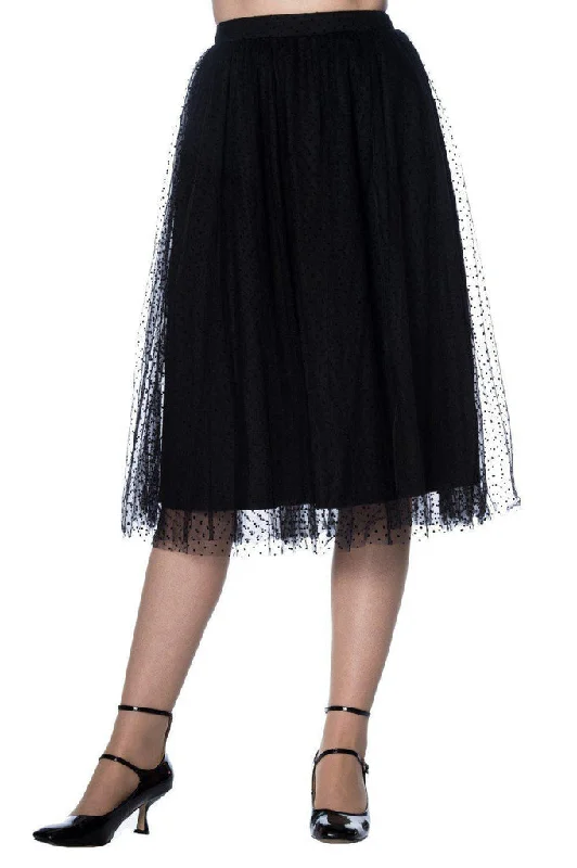 Timea Tule Skirt denim skirt casual