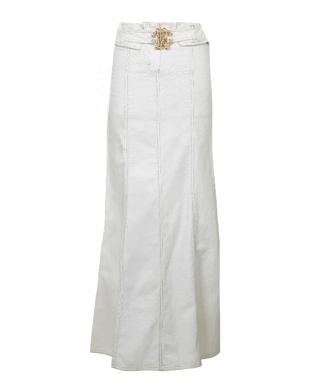 vintage Roberto Cavalli skirt pleated skirt texture