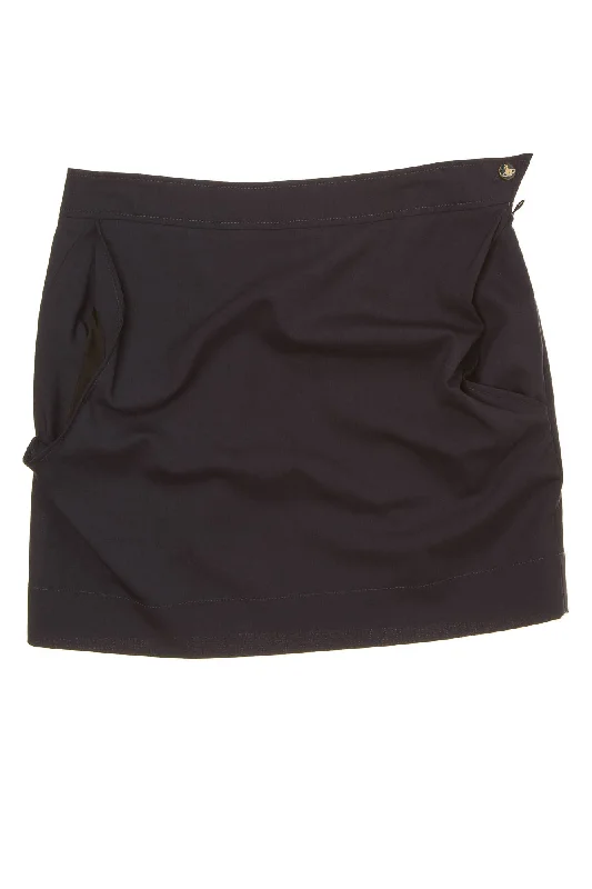 Vivienne Westwood - Navy Mini Skirt - IT 42 denim skirt trendy