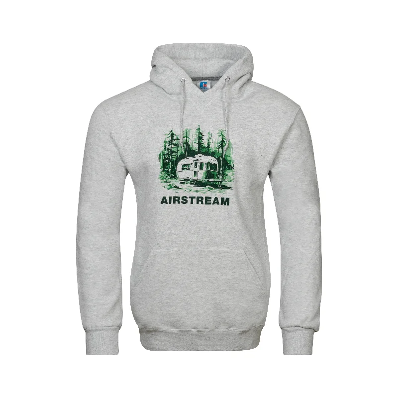 Airstream Vintage Forest Fleece Unisex Hoodie Hoodie with Hood Adjustable Protection Airstream Vintage Forest Fleece Unisex Hoodie Hoodie with Hood Adjustable Protection