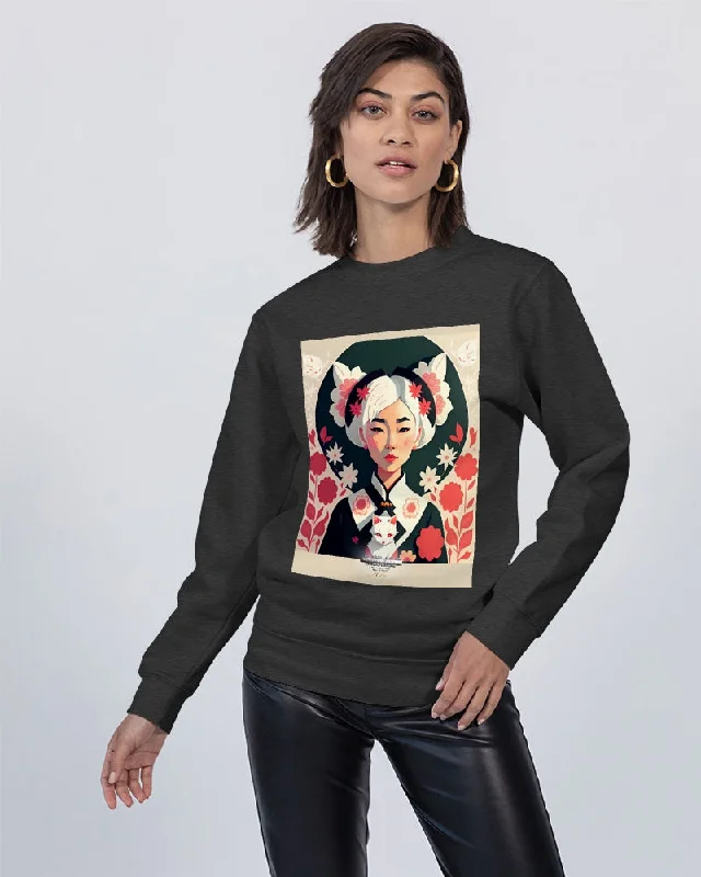 Asian silverfox Unisex Premium Crewneck Sweatshirt | Lane Seven Hoodie with Zipper Versatile Modern Asian silverfox Unisex Premium Crewneck Sweatshirt | Lane Seven Hoodie with Zipper Versatile Modern