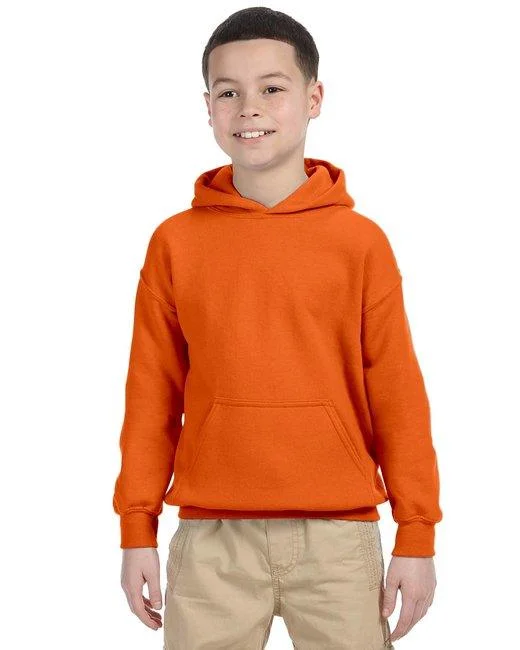 Gildan Youth Heavy Blend 8 oz., 50/50 Hooded Sweatshirt G185B Hoodie with Monochrome Minimalist Simple Gildan Youth Heavy Blend 8 oz., 50/50 Hooded Sweatshirt G185B Hoodie with Monochrome Minimalist Simple