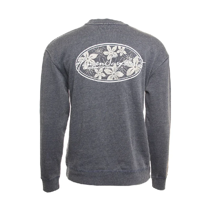 Hansen Womens Sweatshirt Tanis Oval Crew Hoodie with Emblem Brand Identity