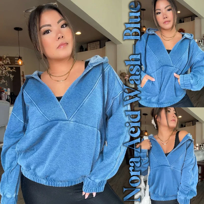 JadyK Nora Hoodie Hoodie with Gradient Ombre Colorful
